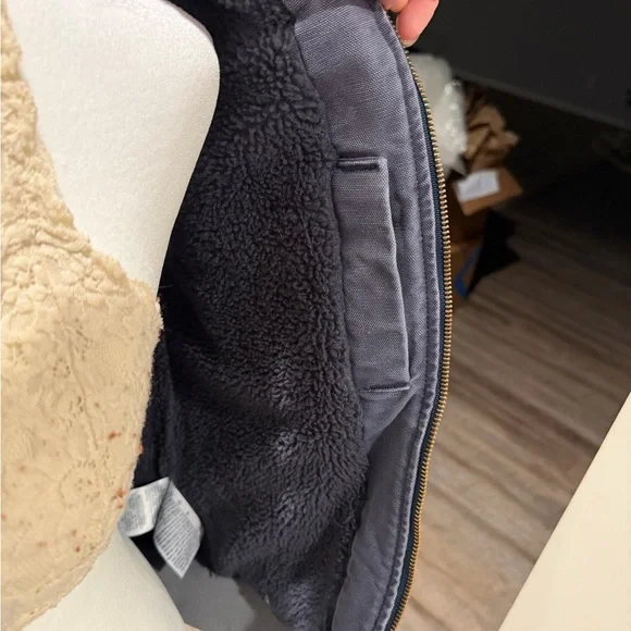 Carhartt Ladies Hooded Vest - Blue - Picture 9 of 10